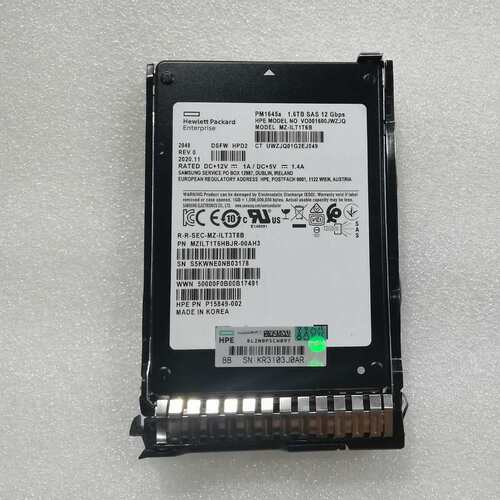 HPE/惠普 PM1645A 1.6TB SAS 12G M--议价商品