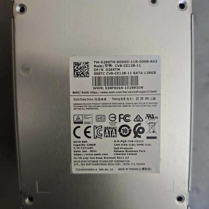 建兴CV8 ssd 128g 固态硬盘健康度100%--议价商品