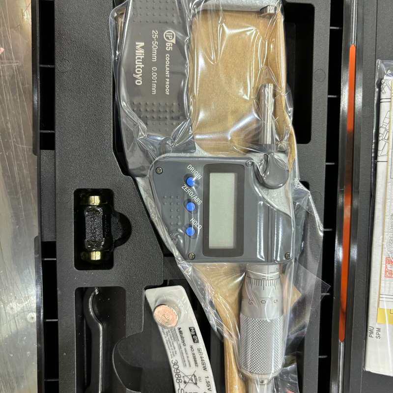 三丰IP65数显千分尺25-50mm293-241-30全新--议价商品