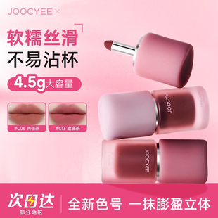 JOOCYEE酵色多用霜唇釉唇釉腮红唇泥不易沾显白唇釉唇彩唇蜜口红