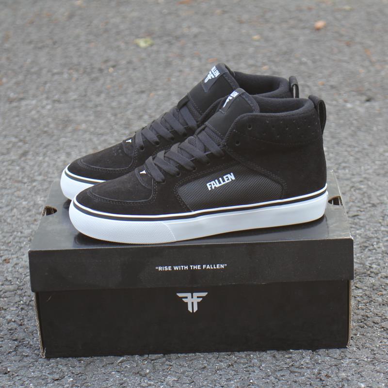 高帮fallen滑板鞋男女翻毛皮运动休闲舒适BMX鞋耐磨防滑Ollie尖翻