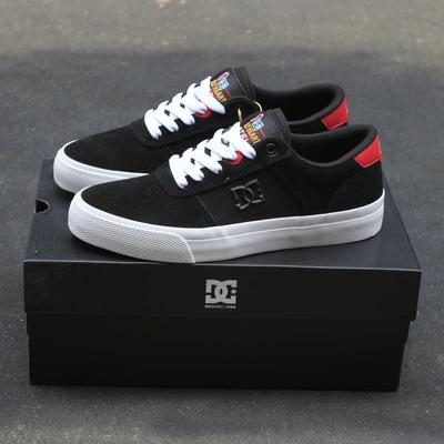 联名款DC滑板鞋耐磨减震麂皮sk8