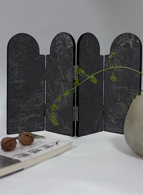 现代简约屏风隔断可折叠移动