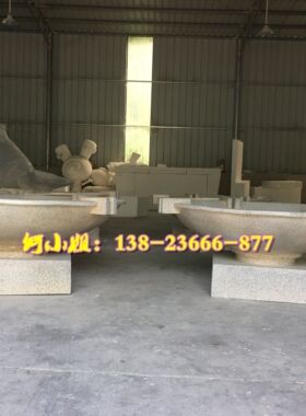玻璃钢效果花盆模型砂岩大理石