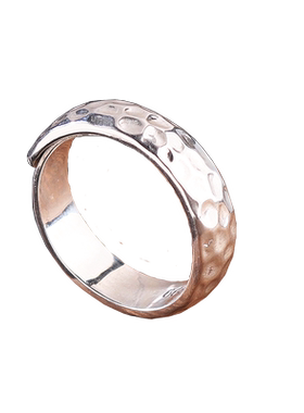 男女足银纯银古风情侣对戒