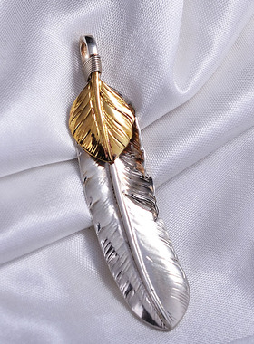 高桥吾郎天使之愿双色羽毛项坠