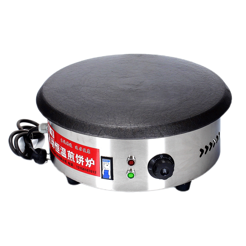 定制煎饼机商用生铁煎饼炉杂粮煎饼果子机电鏊子鸡蛋饼菜铸铁燃气