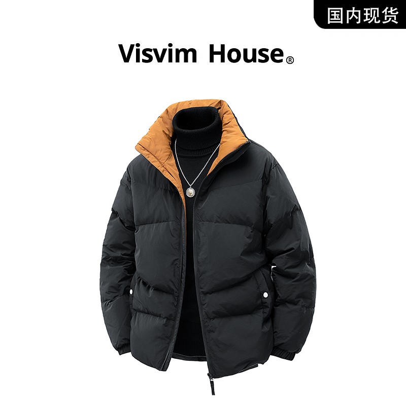 品牌现货撤柜】VISVIM HOUSE冬季新款鸭绒宽松大码羽绒服外套男士