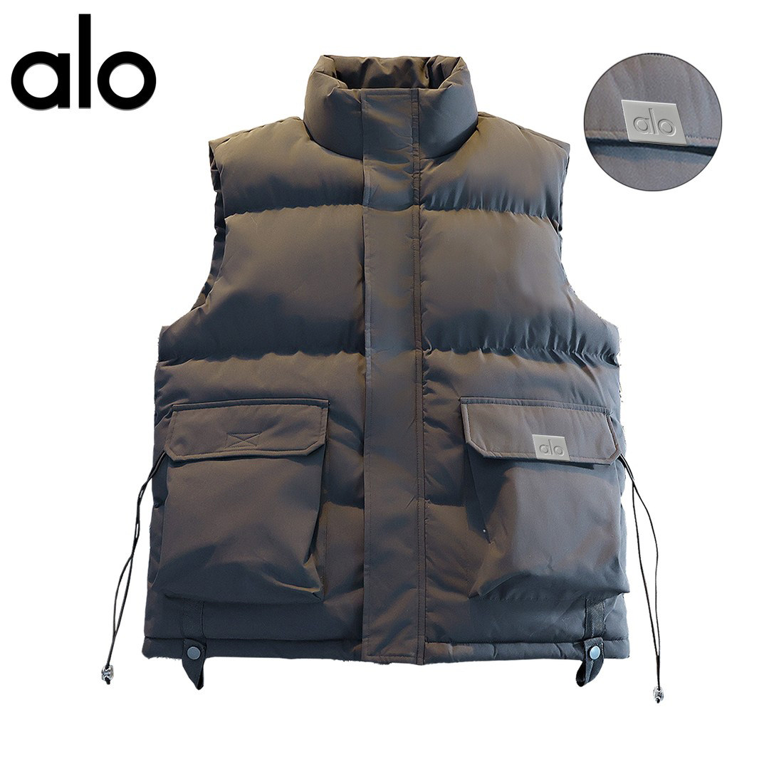 官方奥特莱斯】品牌折扣工装立领马甲男款秋冬季美式复古坎肩外套