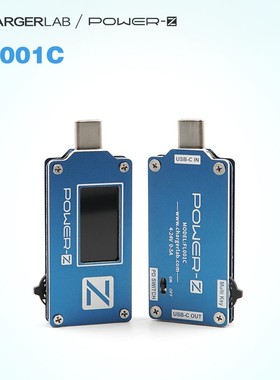 ChargerLAB POWER-Z大飞龙 FL001 USB PD充电头测试仪MFi诱骗仪表