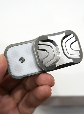 Magnus款复刻推牌钛合金啪啪币螃蟹八方来财Crab磁力解压EDC玩具