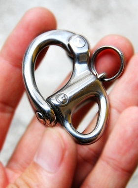 挂扣SNAP SHACKLE锻造不锈钢钥匙扣Wichard游艇户外锁扣法国制造