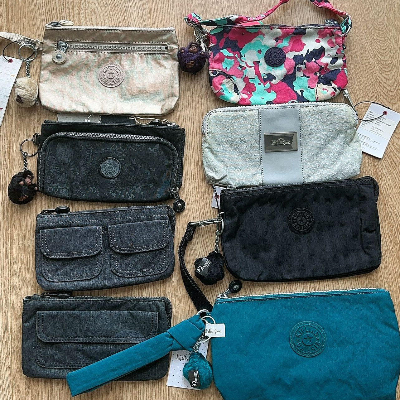 孤品现货猴子包kipling  AC8367女式化妆包洗漱包中号收纳包钱包
