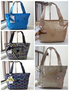 kipling美版猴子包TM5320印花超轻便手提单肩女包OL女式A4文件包