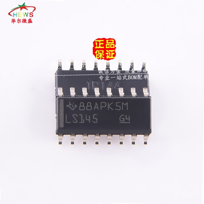 原装正品 SN74LS145DR LS145 贴片SOP16驱动器 BCD到十进制解码器