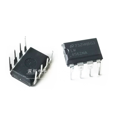 只做原装 假一赔十 LM4562NA LM4562 直插DIP-8 音频发烧级双运放