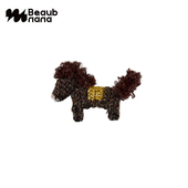 小黄香蕉手钩马戒指女新年限定款 入会享8 9折 毛线针织指环套独特