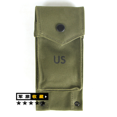 美式M1961包 M14绿色单联弹夹包 纯棉帆布材质