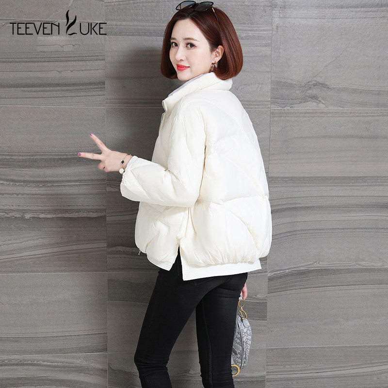 2020新款羽绒服女时尚款冬季白鸭绒韩版宽松小个子短款外套年轻款,女装/女士精品,羽绒服,淘宝优惠券,粉丝福利购,淘宝优惠卷