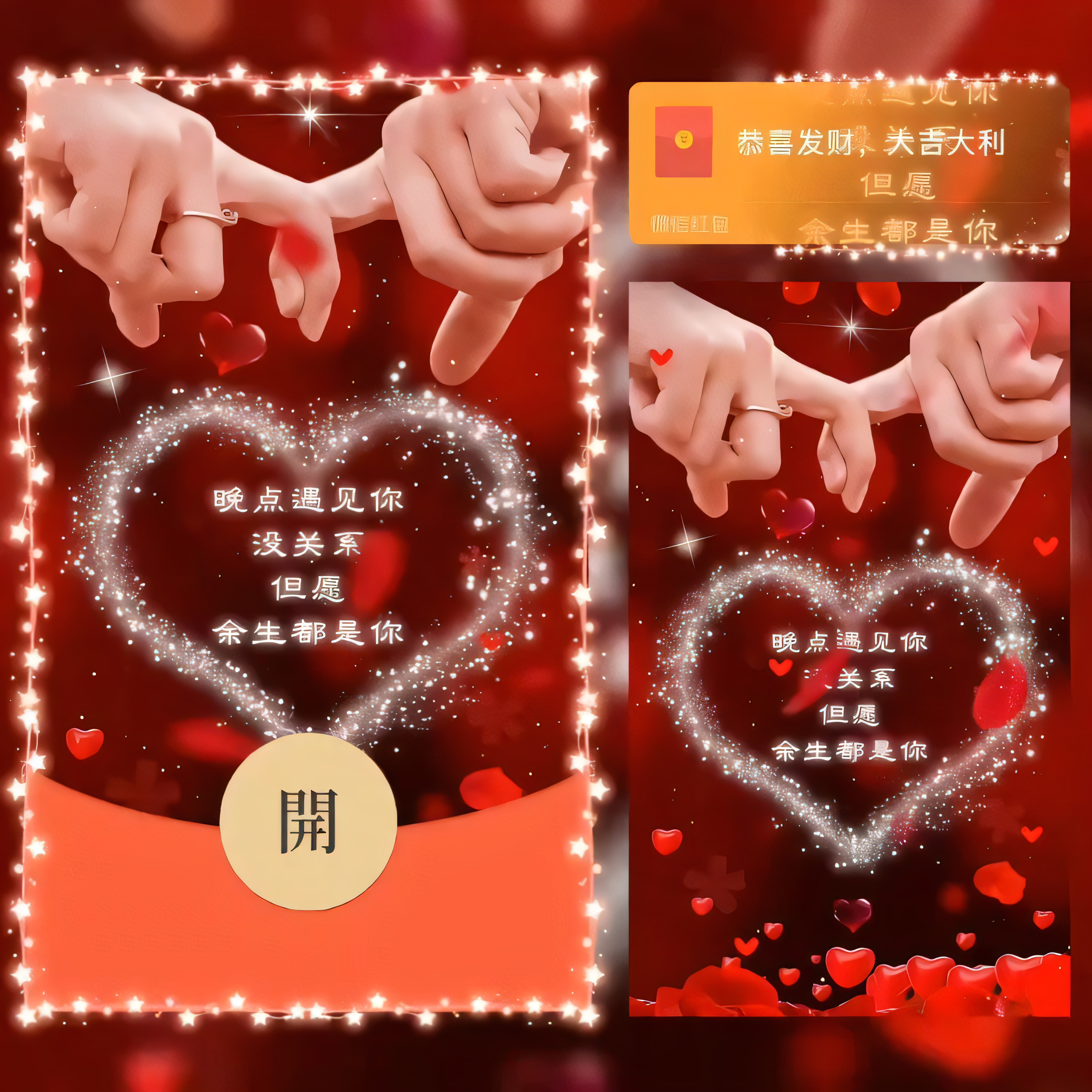 但愿余生都是你微信红包封面序列号高端动态音乐vx红包皮肤封面