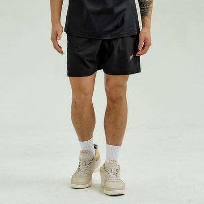 FLYBOY 基础针眼运动短裤透气训练外穿跑步速干五分裤