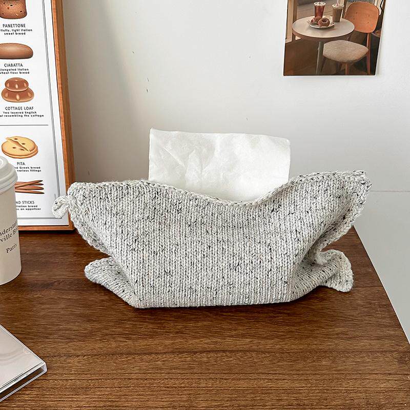 北欧ins简约小香风纸巾袋车载针织布艺纸巾盒抽纸盒壁挂式纸巾套,收纳整理,纸巾套,淘宝优惠券,粉丝福利购,淘宝优惠卷