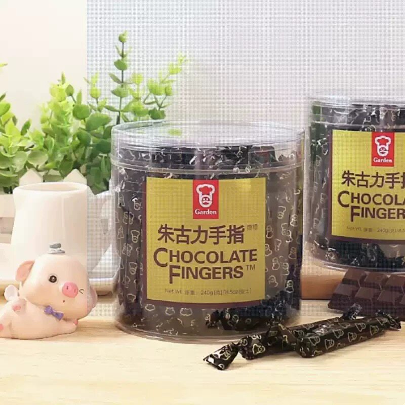 进口香港版嘉顿朱古力香橙草莓手巧克力制品