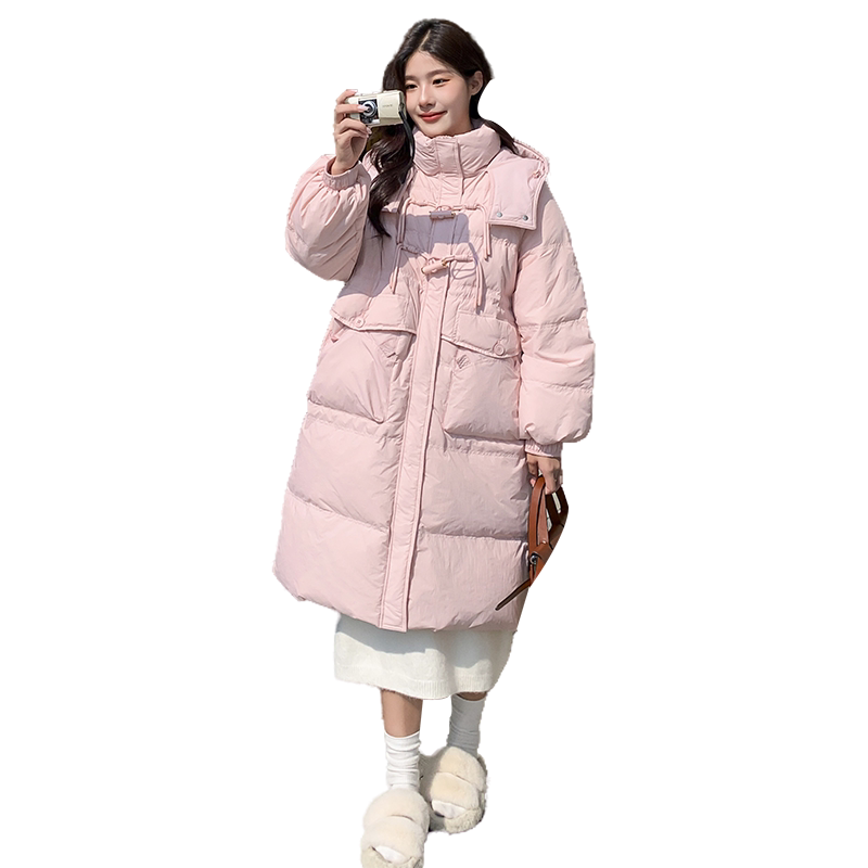 新款现货！跑量长款羽绒服150-8236-P225-k338,女装羽绒服,浙宝007（原150)