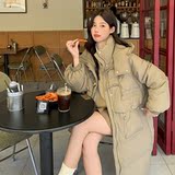 新款现货！跑量长款羽绒服150-8236-P225-k338，女装羽绒服，浙宝007（原150)