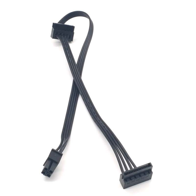 适用联想 大4针4Pin转串口4P转sata固态硬盘光驱供电线电源转接线