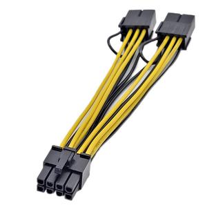 M60 M40 P40 P100 8p转双8p GPU显卡电源线 8pin反转供电线 K80