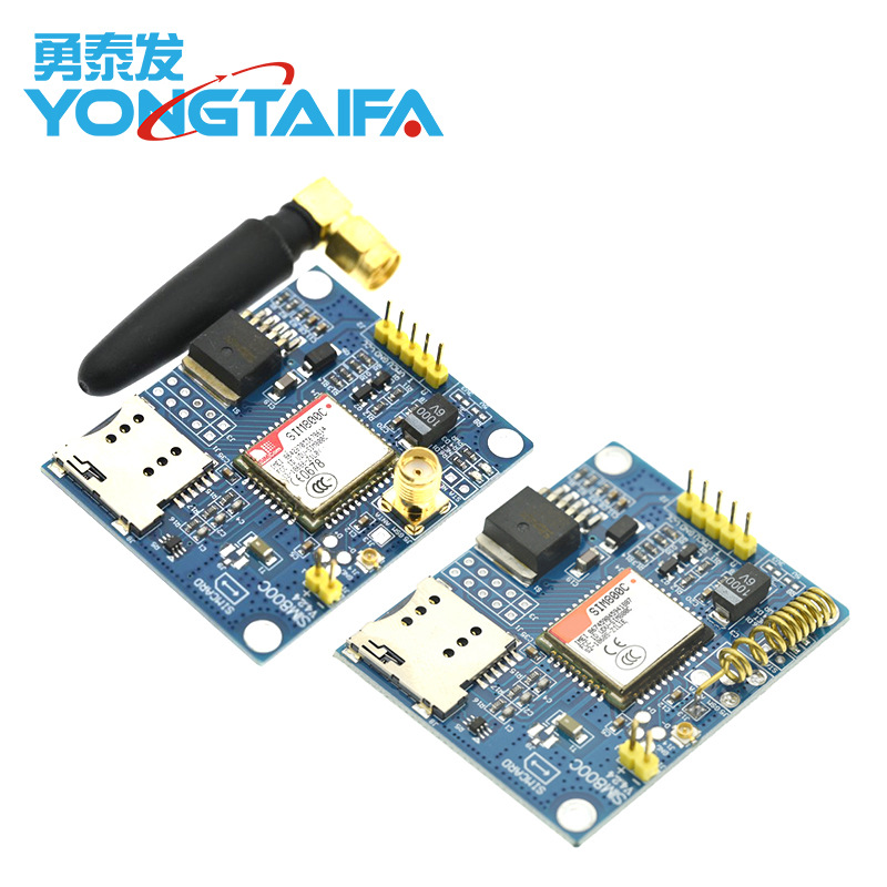 SIM800C模块GSM GPRS 短信 数据 支持蓝牙 TTS DTMF 开发板