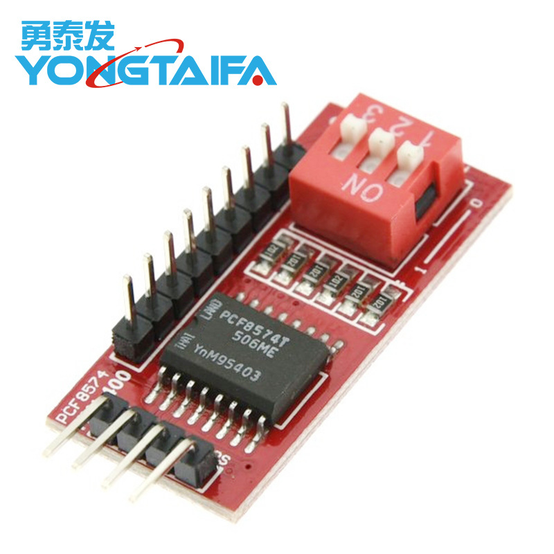 IO扩展模块 PCF8574T模块 电子积木