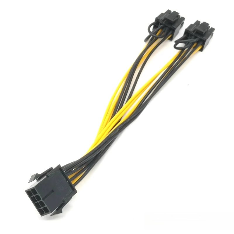 8P转6+2P 显卡电源线 电源CPU 8P转显卡双6+2供电线 8P转双8P线