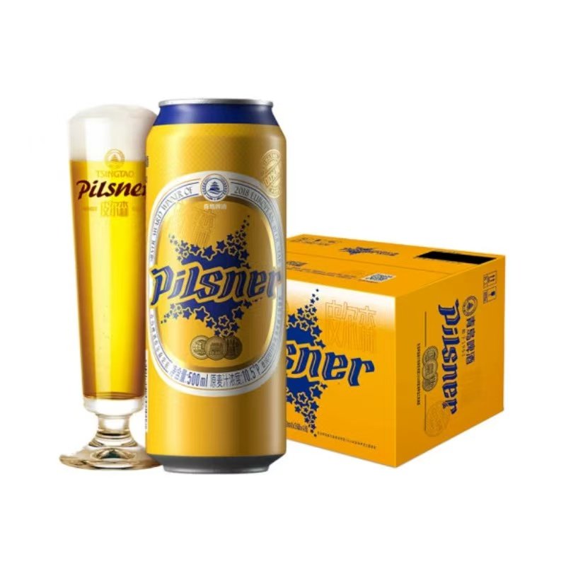 青岛啤酒皮尔森全麦10.5度大罐