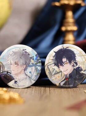 动漫 正版 BEMOE 时光代理人低语诗篇系列 双闪徽章 程小时陆光