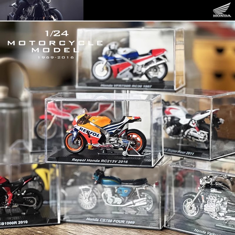 HONDA正品本田重机摩托车模型
