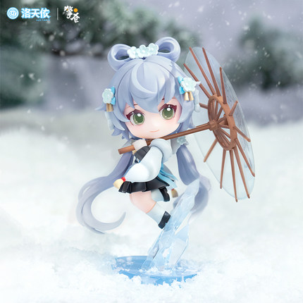 擎苍 正版授权 现货 洛天依 梨花雪 Q版手办 高约120mm 含底座高