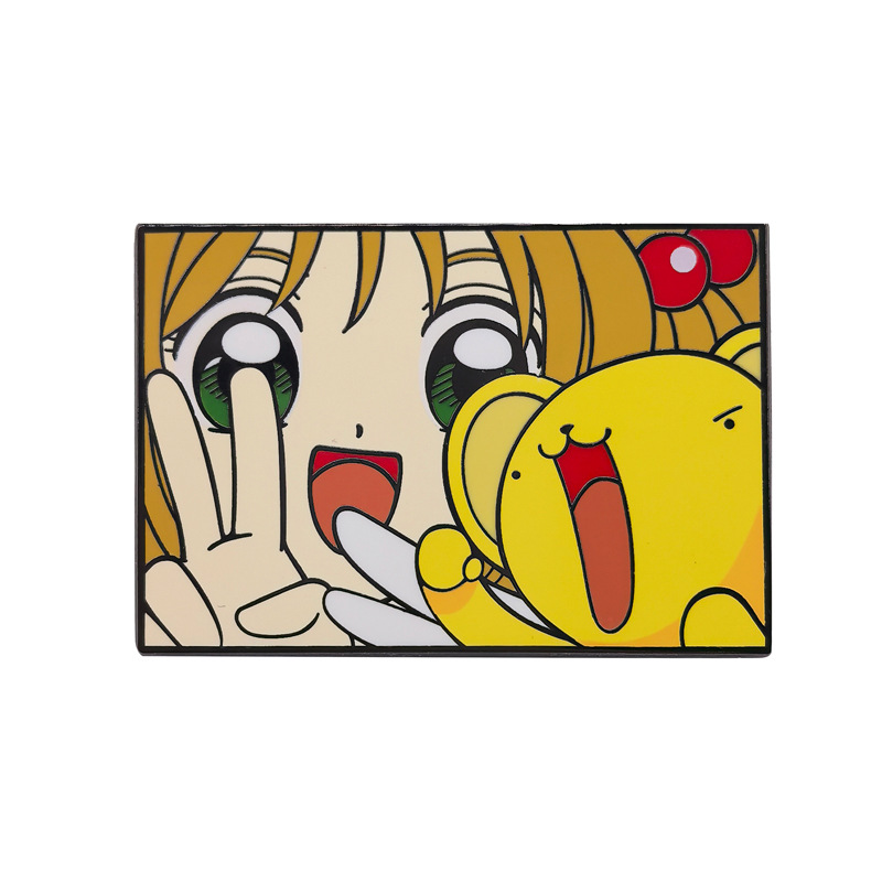魔卡少女樱金属胸针小樱