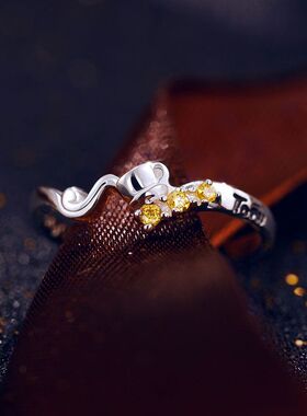 柯南开口戒指送男女礼物2