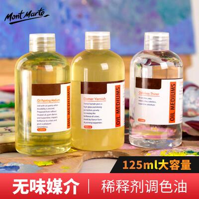 turpentine oil painting medium cleaner varnish油画上光油