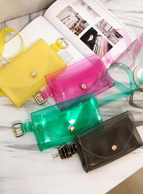 lder Bag Women Transparent Jelly Chest Handbags Dropshipping