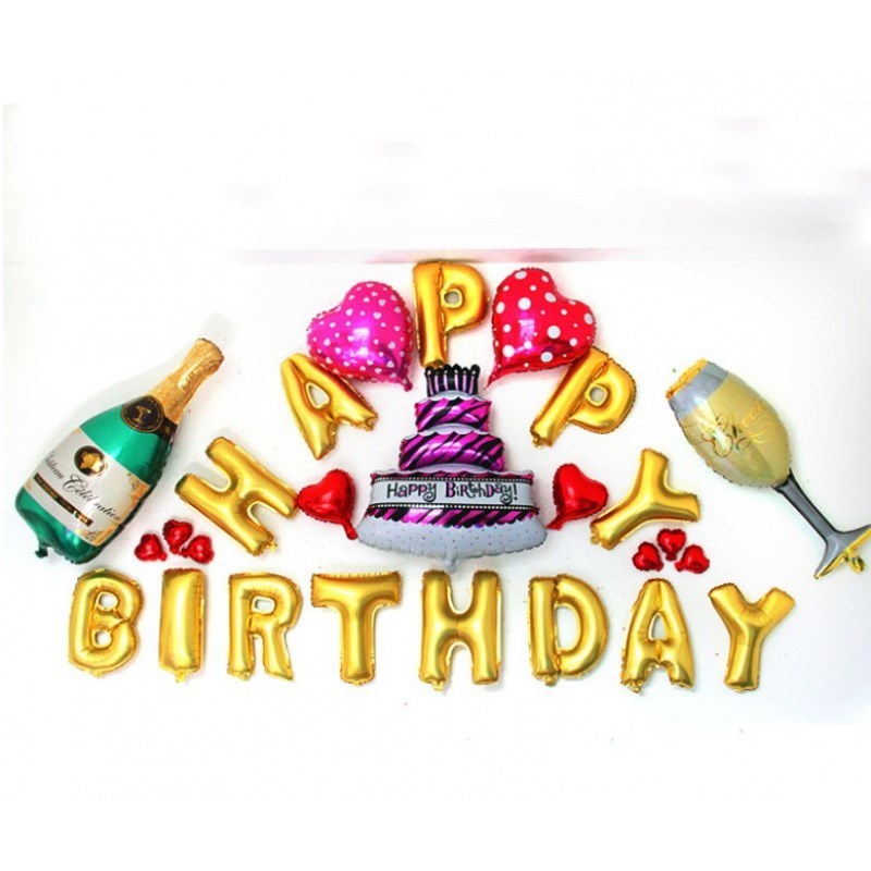 16 inches balloons happy birthday party Decoration ballon。