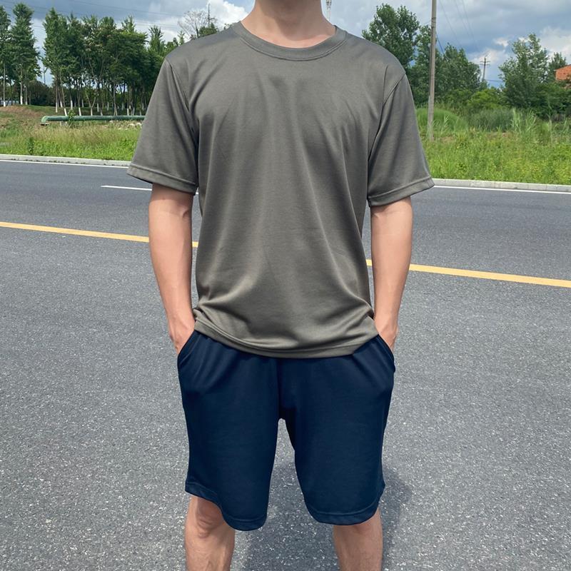 體能服訓練服套裝 正品夏季運動男女短袖短褲新式速幹透氣圓領T恤在類目 男裝, T恤中 - 來自Buy2taobao.com提供專業的淘寶代購服務