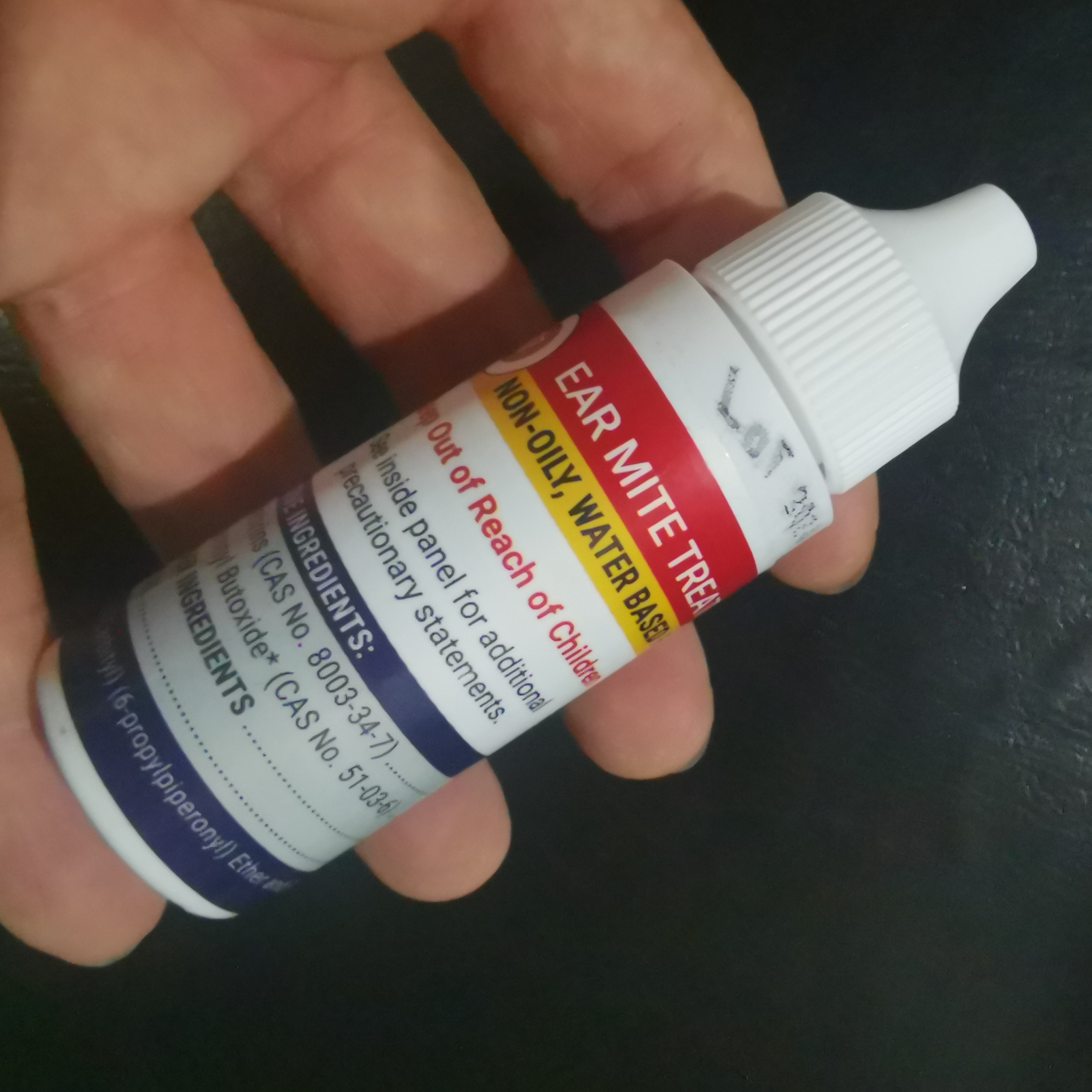 推荐美国进口R7宠物耳螨净治疗乳液1盎司狗猫通用耳道除螨滴耳液