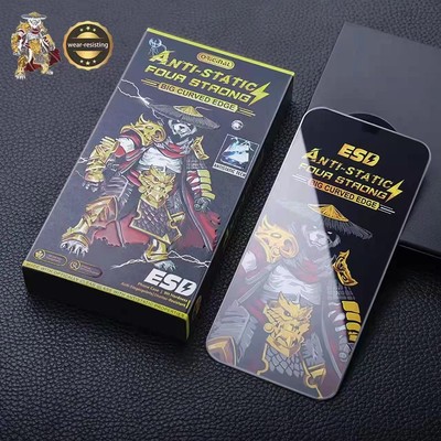 适用iPhone14苹果13 11 12 14 plus 15 16 e Pro max XR XSMAX防窥膜听筒防尘网全屏钢化膜防偷窥 高清 磨砂