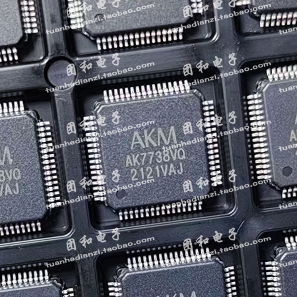 原装AK7738VQ AK7738封装QFP64 DSP立体声编解码器价格以咨询为准 - 实物图