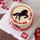 马上发财翻糖切模2026马年新年跨年Horse发生福气满满顺蛋糕模具