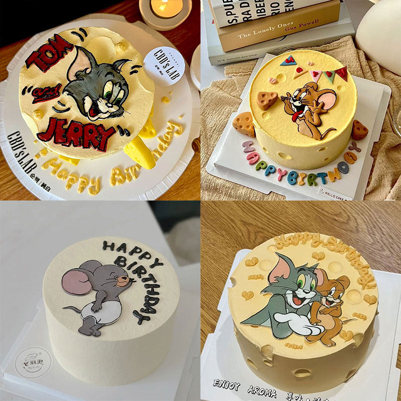 网红猫和老鼠蛋糕翻糖切模汤姆猫杰瑞小老鼠儿童生日奶酪模具压模,厨房/烹饪用具,烘焙模具,淘宝优惠券,粉丝福利购,淘宝优惠卷