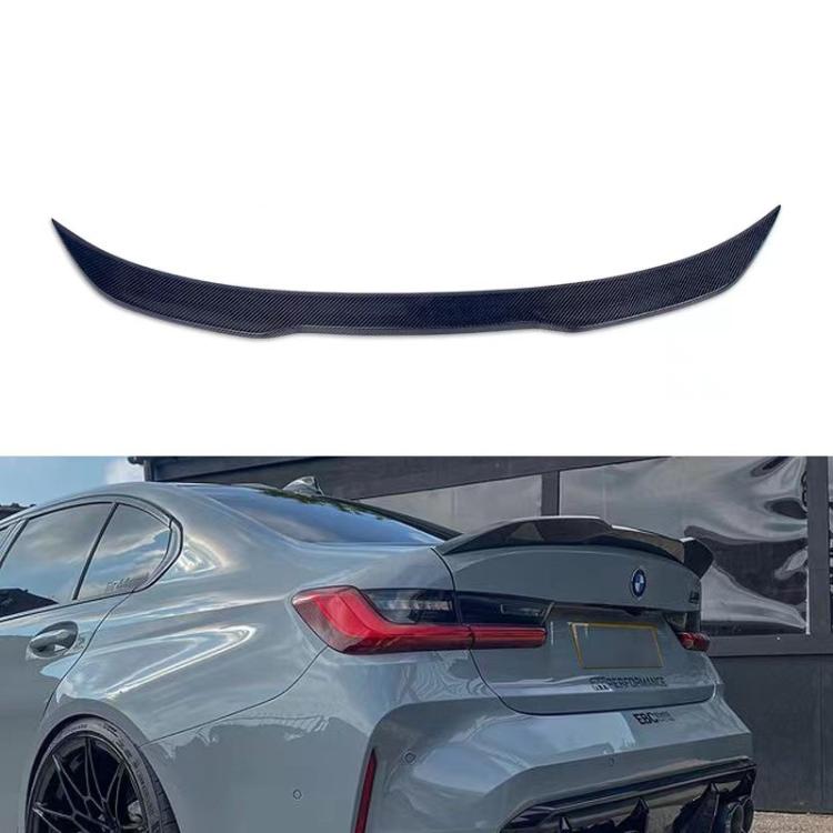 新款宝马3系碳纤维尾翼